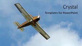  Presentation with f 15 fighter jet - Presentation design having aeronautical engine - historic fighter avia bh 1 background and a  colored foreground