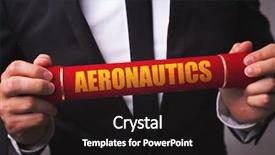  Presentation with engineering - Theme enhanced with aeronautical engineering - aeronautics background and a black colored foreground