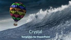  Presentation with sport - Slide deck featuring aeronautics-as-sport-mixed-media background and a ocean colored foreground