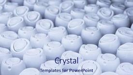  Presentation with aerosol - Beautiful PPT layouts featuring aerosol - close up of deodorant plastic backdrop and a sky blue colored foreground