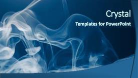  Presentation with pink and blue acrylic smoke - Slides enhanced with aesthetic movement - blue smoke background background and a ocean colored foreground