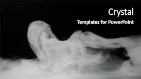  Presentation with fog - PPT layouts featuring aesthetic movement - smoke background and dense fog background and a black colored foreground