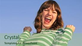  Presentation with teen girl tech - Cool new presentation theme with affecting teenagers - very emotional teen girl backdrop and a mint green colored foreground