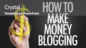  Presentation with affiliate marketing - PPT theme with affiliate marketing - hand writing the text how background and a dark gray colored foreground