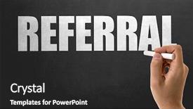  Presentation with affiliate marketing - Beautiful presentation featuring affiliate marketing - referral backdrop and a dark gray colored foreground