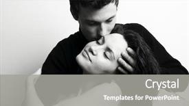  Presentation with lovers - Amazing presentation having affinity - fashion portrait of beautiful young backdrop and a  colored foreground