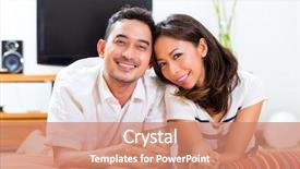  Presentation with indonesian independence - Cool new presentation design with affluent - young indonesian couple - man backdrop and a coral colored foreground