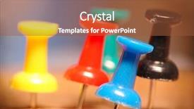  Presentation with extreme - PPT theme featuring affx - extreme closeup of five colorful background and a tawny brown colored foreground