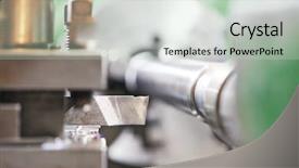  Presentation with process - Cool new PPT layouts with affx - industrial metal work machining process backdrop and a  colored foreground