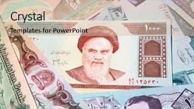  Presentation with middle east - PPT layouts featuring afghanistan - variety of middle east banknotes background and a lemonade colored foreground