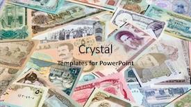  Presentation with middle east - Amazing PPT layouts having afghanistan - variety of middle east banknotes backdrop and a lemonade colored foreground