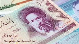  Presentation with river in the middle east - Cool new slides with afghanistan - variety of middle east banknotes backdrop and a lemonade colored foreground