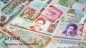  Presentation with river in the middle east - Beautiful PPT layouts featuring afghanistan - variety of middle east banknotes backdrop and a soft green colored foreground