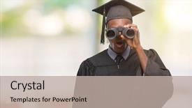  Presentation with african american talent show - Colorful theme enhanced with afraid and excited with fear backdrop and a mint green colored foreground