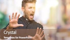  Presentation with palm sunday christian catholic - PPT theme having afraid and terrified with fear background and a  colored foreground