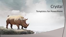  Presentation with media - Theme with africa 3d - heavy duty transport mixed media background and a light gray colored foreground