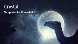  Presentation with sugarcane fields mountains landscape nature - PPT theme featuring africa 3d - natural safari landscape and camel background and a  colored foreground