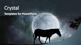  Presentation with sugarcane fields mountains landscape nature - Amazing presentation theme having africa 3d - natural safari landscape backdrop and a  colored foreground