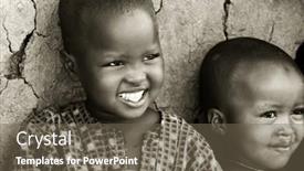  Presentation with africa tribe - Colorful slides enhanced with africa-kenya-masai-mara-november backdrop and a violet colored foreground