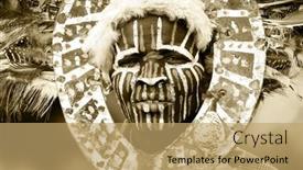  Presentation with warrior - Colorful theme enhanced with africa-kenya-nakuru-november-9 backdrop and a coral colored foreground