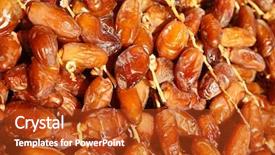  Presentation with middle east - Cool new presentation with africa middle east - date fruits background backdrop and a  colored foreground