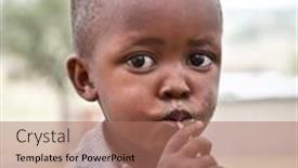  Presentation with africa tribe - Audience pleasing slide deck consisting of africa-tanzania-february-9-2014 backdrop and a coral colored foreground