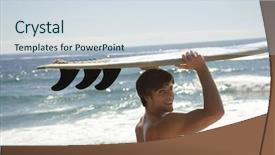  Presentation with prehistoric man - Amazing presentation theme having hoof - boar sus scrofa wildlife animal backdrop and a gray colored foreground