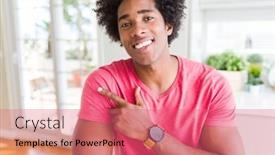  Presentation with pink business - 