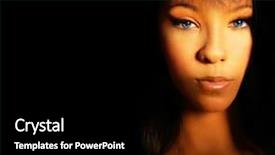  Presentation with african culture - Colorful theme enhanced with african american culture - fashion style portrait backdrop and a black colored foreground