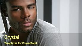  Presentation with african american - Presentation with african american cute black young background and a wine colored foreground