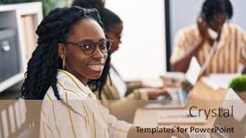  Presentation with african american business - 