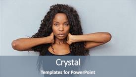  Presentation with birth of america - PPT theme with african american hair - beautiful afro america woman looking background and a seafoam green colored foreground