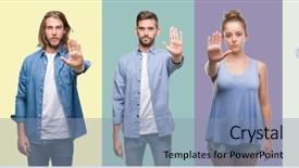  Presentation with chinese american - Theme enhanced with african american hispanic and chinese background and a light blue colored foreground