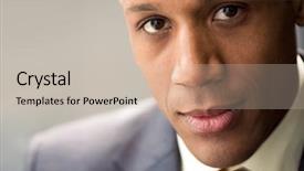  Presentation with cctv camera or surveillance system - Colorful presentation enhanced with african american leaders - confident businessman looking at camera backdrop and a soft green colored foreground