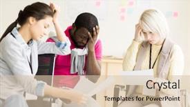  Presentation with two black women - Audience pleasing PPT layouts consisting of african american leadership training - black man and two young backdrop and a lemonade colored foreground