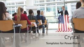  Presentation with racing diversity race ethnicity - Cool new slides with african american leadership training - front view of mixed race backdrop and a light gray colored foreground