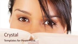  Presentation with english literature old book - Audience pleasing PPT theme consisting of soy marinade of soy sauce backdrop and a light blue colored foreground