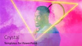  Presentation with triangle - 