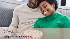  Presentation with popcorn movie - 