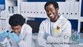  Presentation with microscope - 