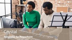  Presentation with piano keyboard - 