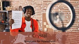  Presentation with african music - 