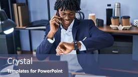  Presentation with african american business - 