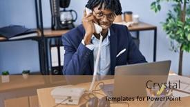  Presentation with african american business - 