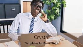  Presentation with african american business - 