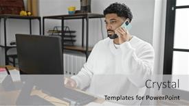  Presentation with african american business - 