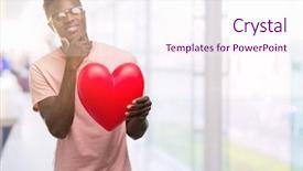  Presentation with for african american women heart disease - Theme having  background and a  colored foreground