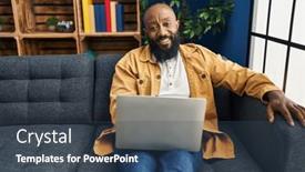  Presentation with standing sitting - 