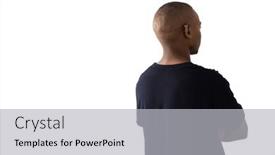  Presentation with black man fashion - 