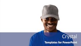  Presentation with blue design - 